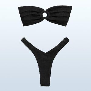 SHEIN New Black Bikini Set